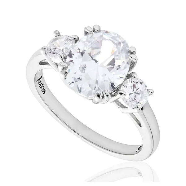 Oval Trinity Ring