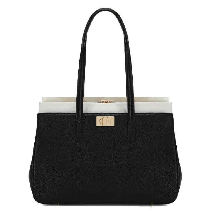 FURLA 1927 L TOTE SOFT - VITELLO ST.ERACLE COLORBLOCK