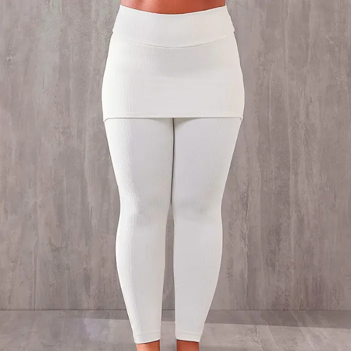 CAL?A LEGGING TAPA BUMBUM CANELADA