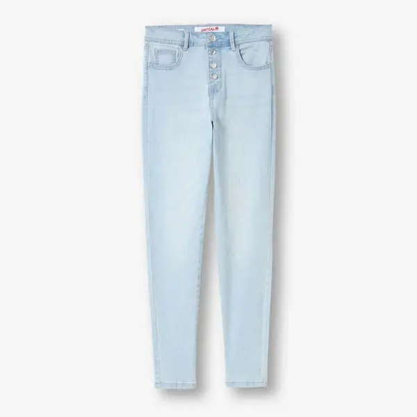High waist skinny jeans