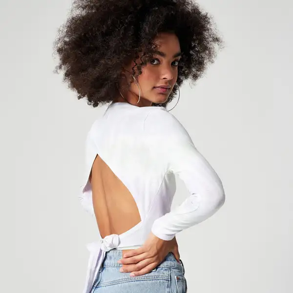 Open Back Tie-Dye T-Shirt, Misc. Colours, S