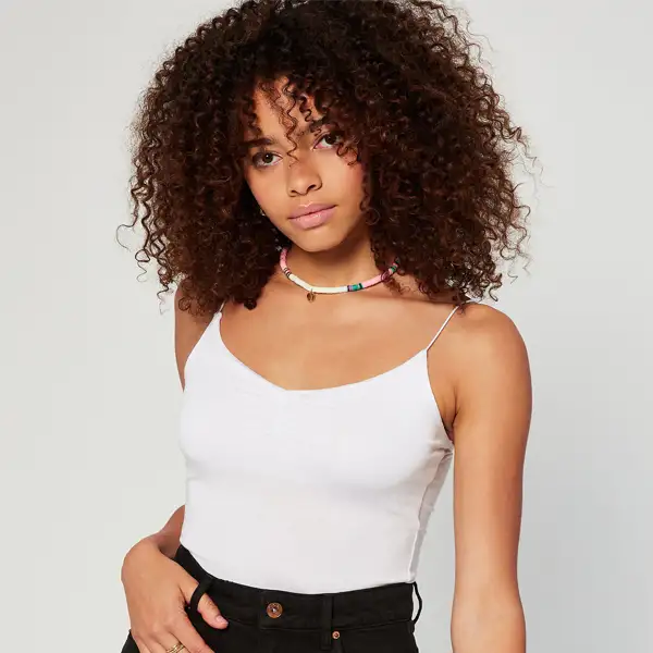 Basic T-Shirt, White, M