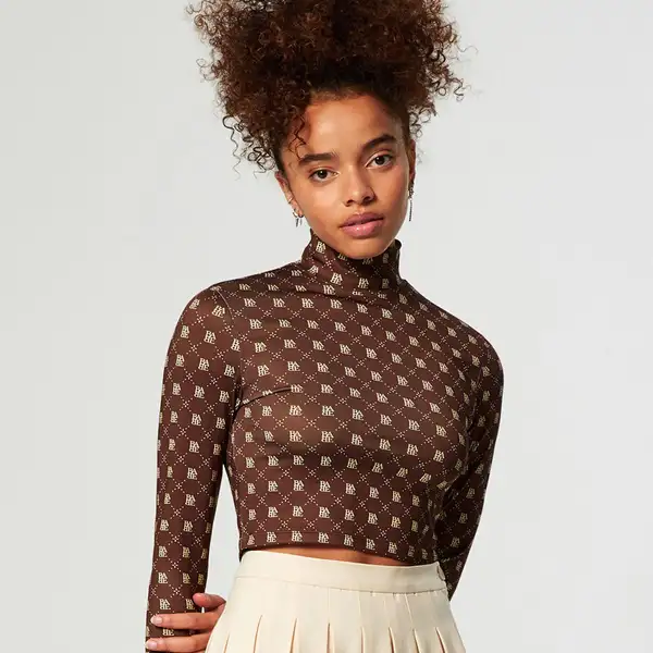 Babe T-Shirt, Brown, XXS