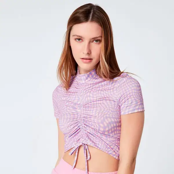 Froncy Short Sleeve - Light Pink