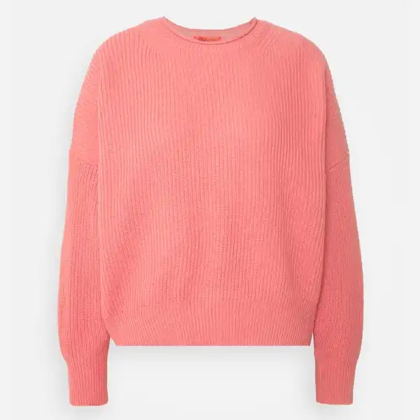 Cesena - Pure Wool Jumper, Terracotta, S