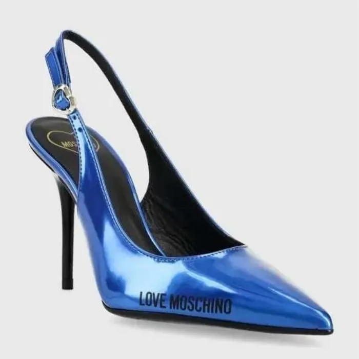 Scarpad.Spillo95 Ologr.Bluette/Oro