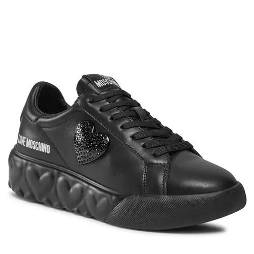 SNEAKERD.HEART45 VITELLO NERO