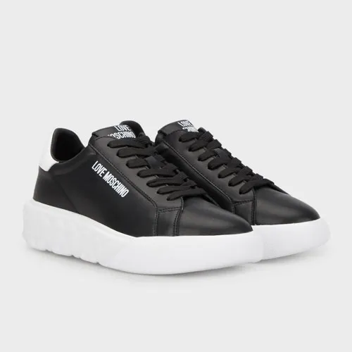 SNEAKERD.HEART45 VIT.NERO+BIANCO