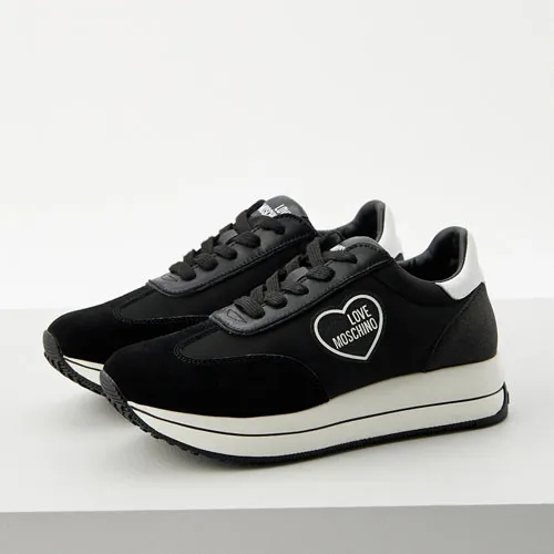 SNEAKERD.RUN40 MIX BIANCO/ARGENTO
