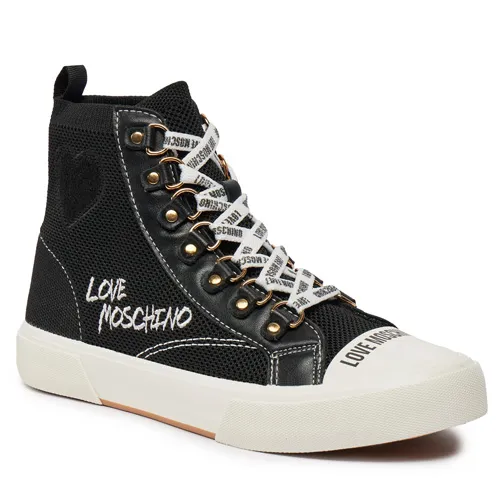 SNEAKERD.POP25 CALZINO NERO/BIANCO