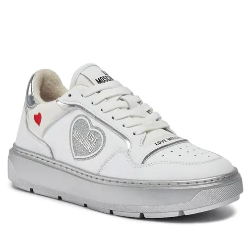 SNEAKERD.BOLD40 MIX BIANCO/ARGENTO
