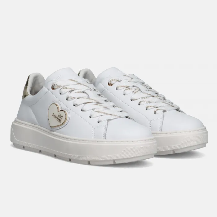 SNEAKERD.BOLD40 VIT.BIAN/LAMIN.PLAT