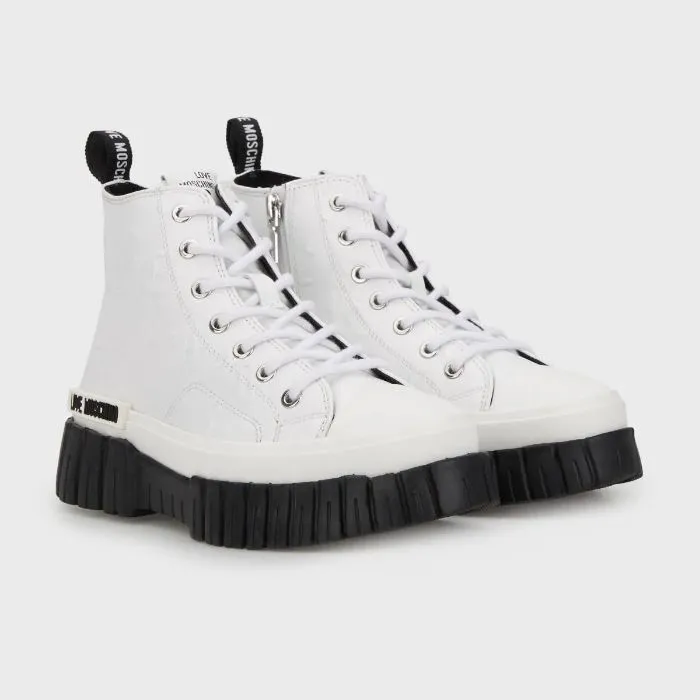 Sneakerd.Gomma55 Vit.St.Logo Bianco