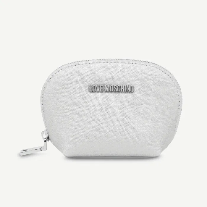 BUSTINA SAFFIANO ARGENTO LAMINATO