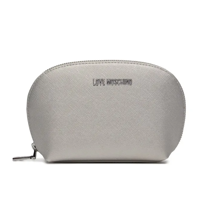 BUSTINA SAFFIANO ARGENTO LAMINATO