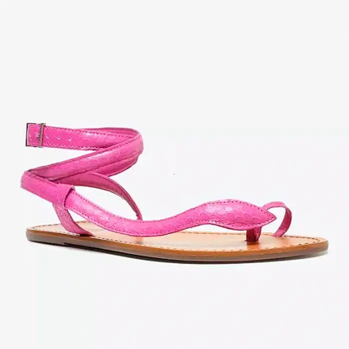 CALC-SSR  SNAKE PRINTED  -PINK