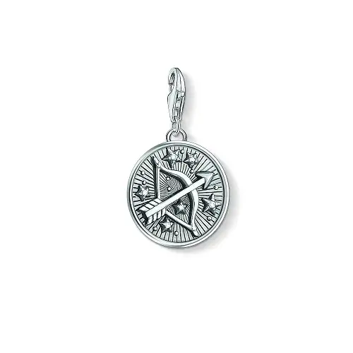 "Charm pendant ""Zodiac Sign Sagittarius"", 925 Sterling Silver"