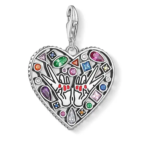 "Charm Pendant ""Love & Peace"""