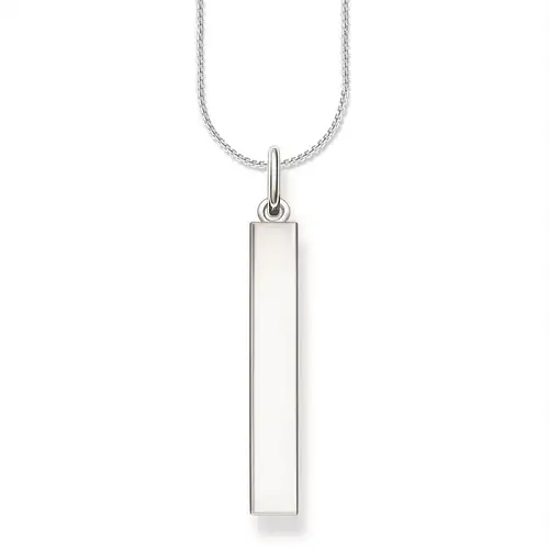 Colgante, plata de ley 925, liso