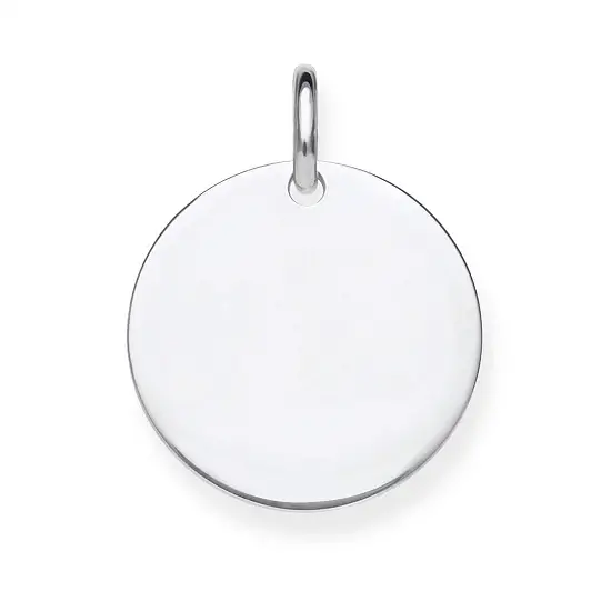 Pendant, 925 Sterling Silver, plain