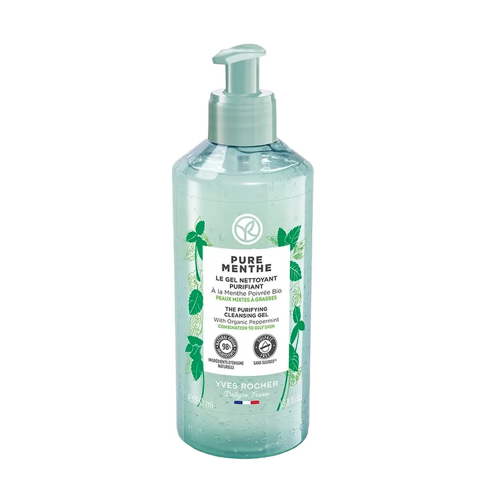 PURE MENTHE EL GEL LIMPIADOR PURIFICANTE FRASCO 390ML