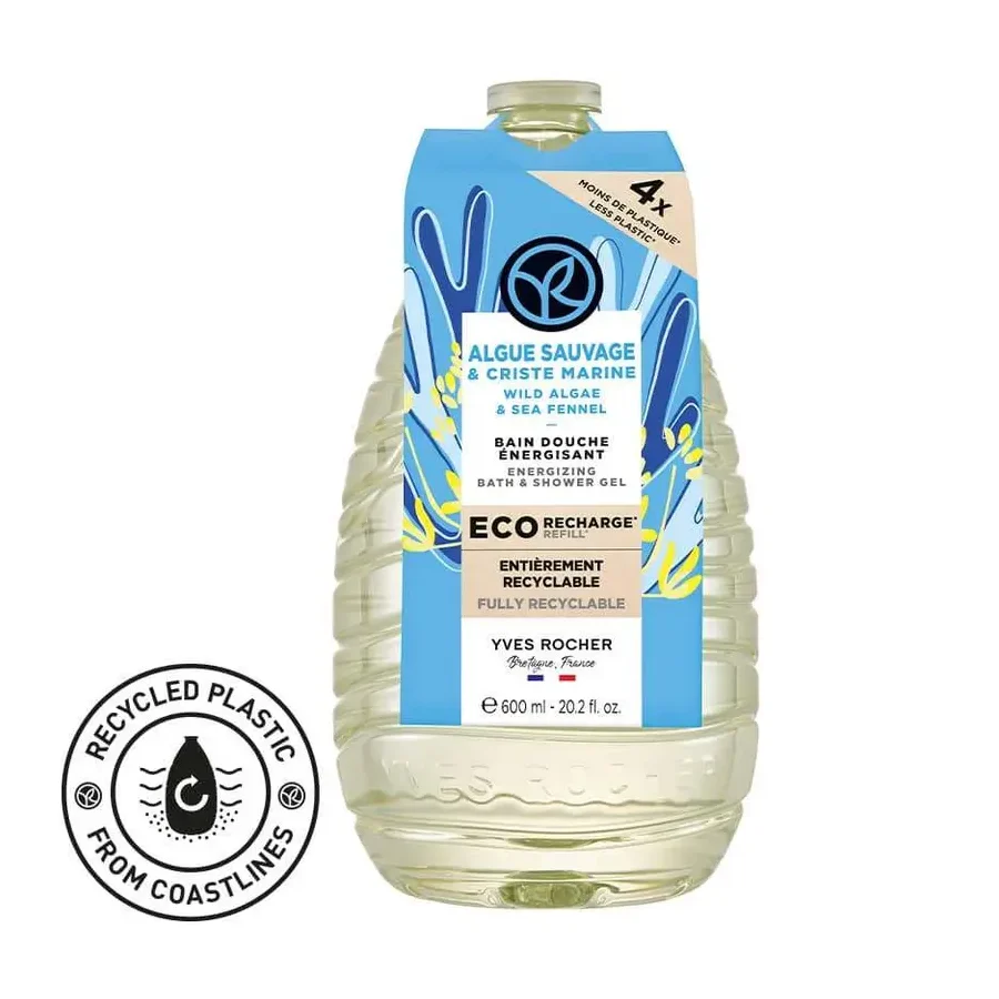 BATH & SHOWER WILD ALGAE & MARINE CRISTE ECO-REFILL 600ML