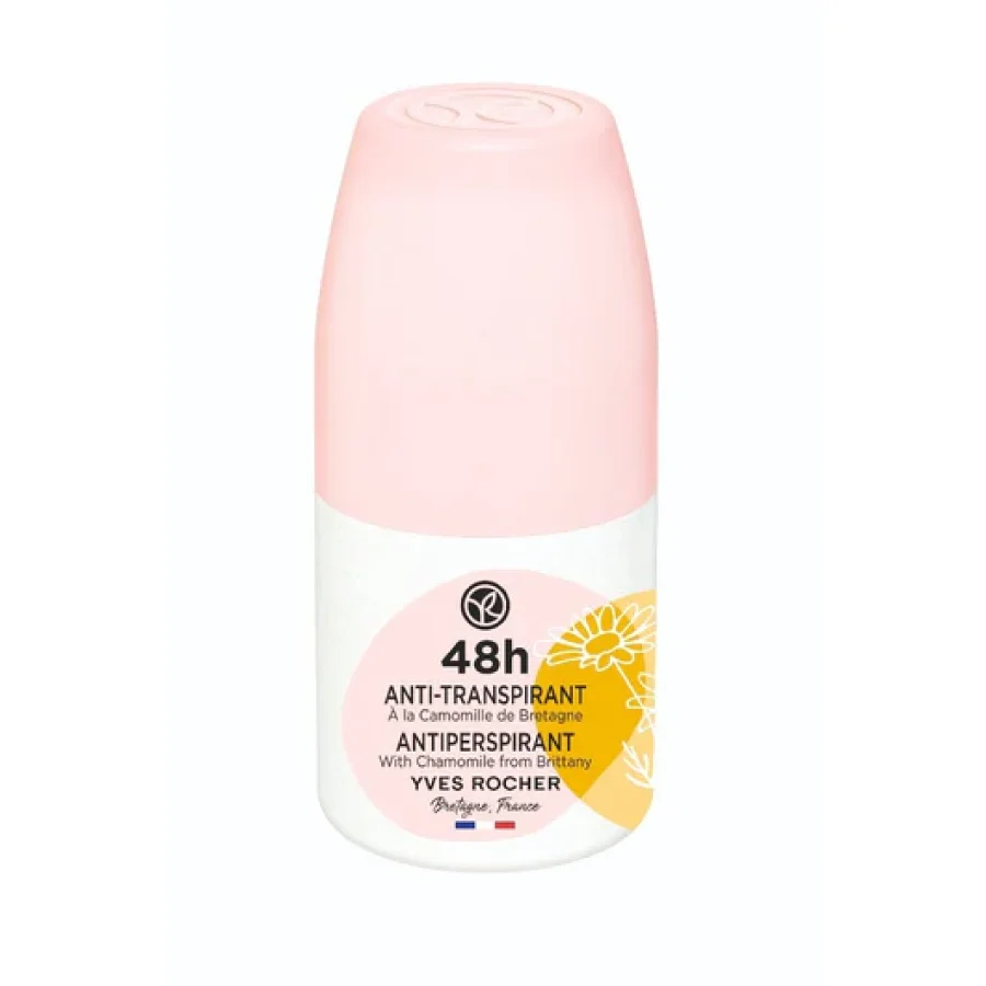 DESODORANTE 48H MANZANILLA ROLL ON 50 ML