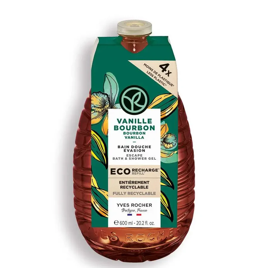 BATH & SHOWER VANILLA BOURBON ECO-REFILL 600ML