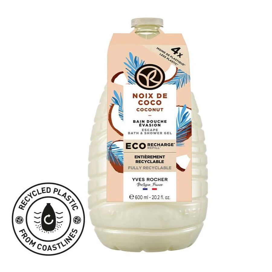 BATH & SHOWER COCONUT ECO-REFILL 600ML