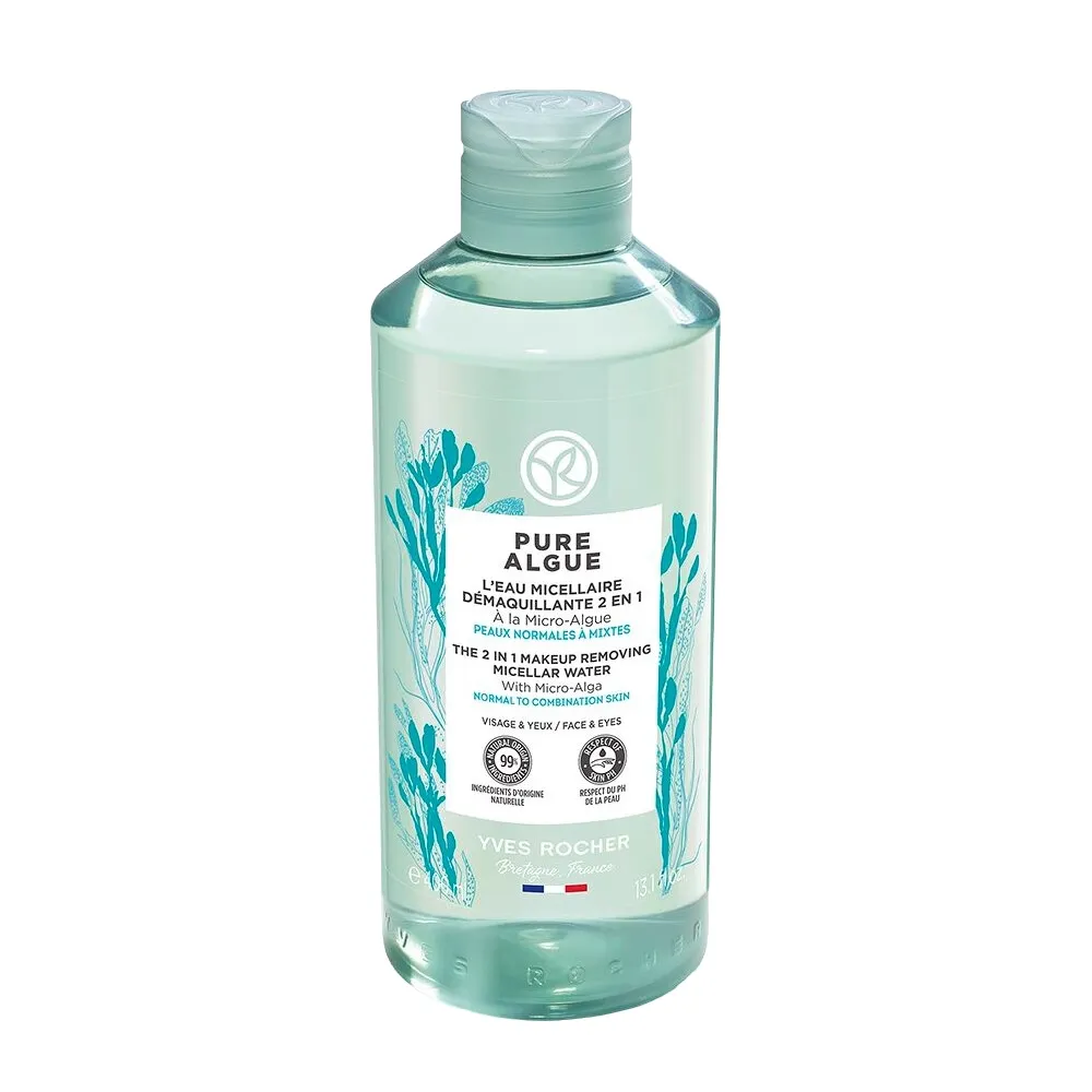 PURE ALGUE AGUA MICELLAR DESMAQUILLANTE 2 EN 1   FRASCO 400ML