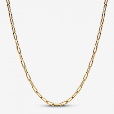 14k Gold-plated link necklace