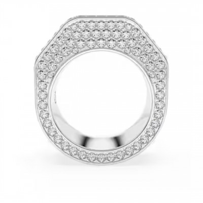 Dextera:Ring Oct Full Pave Cre/Rhs