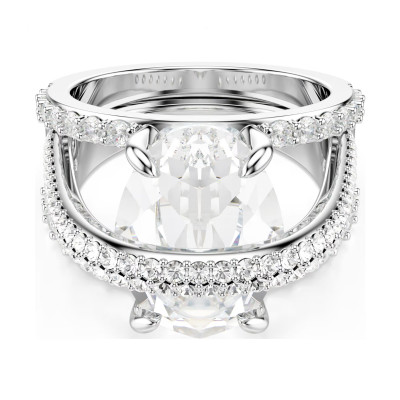 HYPERBOLA:RING 3 ROWS WHITE/RHS