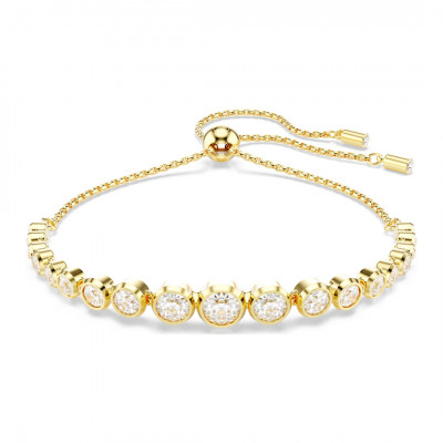 IMBER:BRACELET ROUND CRY/GOS M