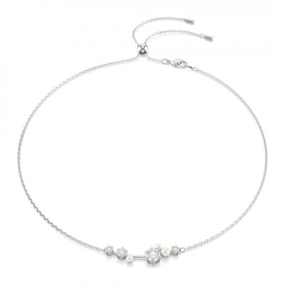 CONSTELLA:NECKLACE BAR WHITE/RHS