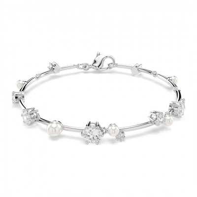 CONSTELLA:BRACELET PEARL WHI/RHS M