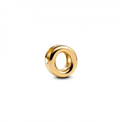 LETTER O 14K GOLD-PLATED CHARM