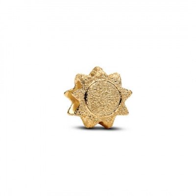 Sun 14k gold-plated mini charm
