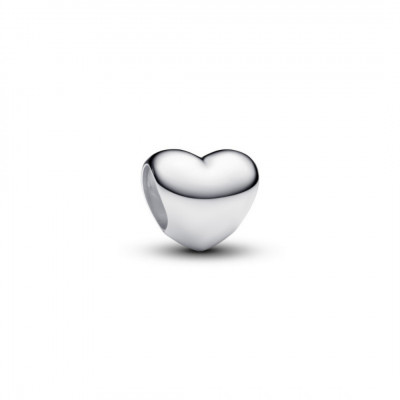 Mini heart sterling silver charm