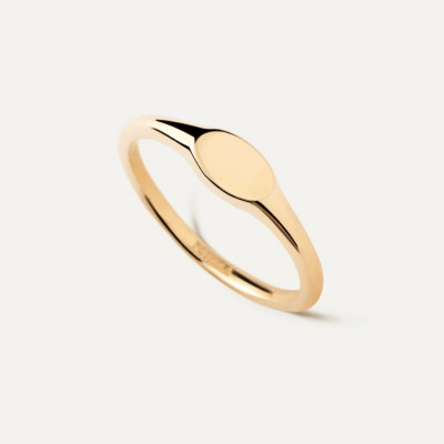 AN Oval mini stamp ring 10