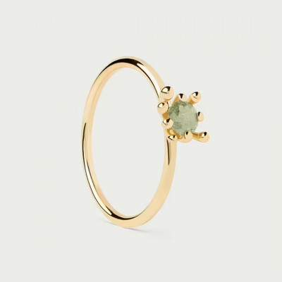 AN Green Fleur ring 10