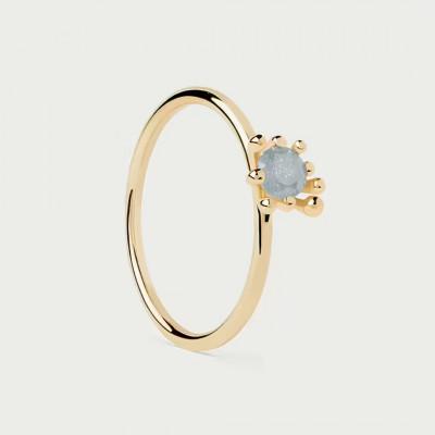 AN Grey Fleur ring 10