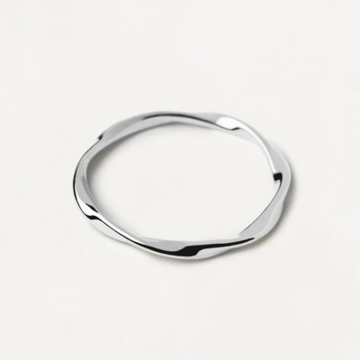 AN Spiral Silver Ring 10