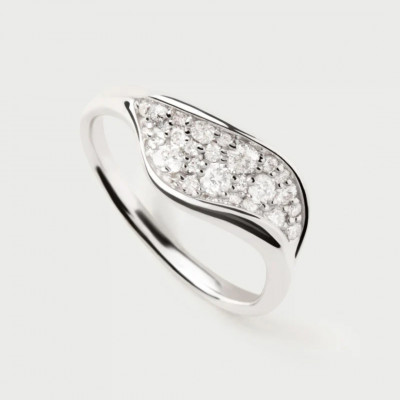AN Diamonds and white gold Violet ring 12