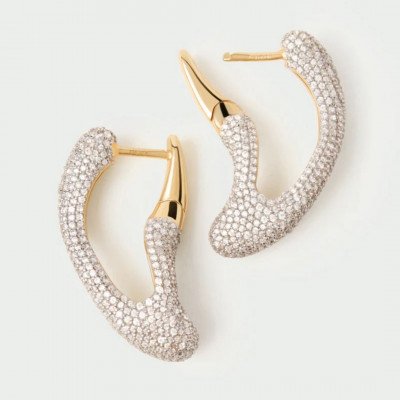 Pavé Sense hoops