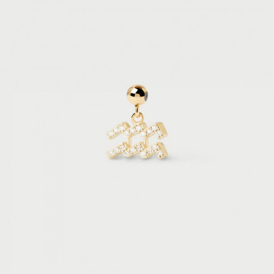 CH Aquarius Zodiac Charm U