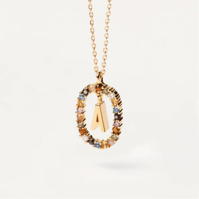 CO Letter A Necklace U