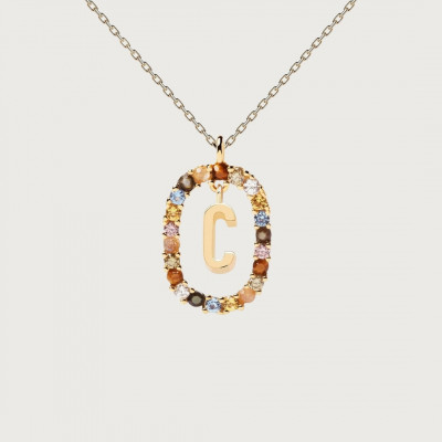 CO Letter C Necklace U
