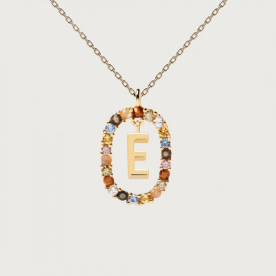 CO Letter E Necklace U