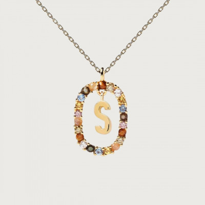 CO Letter S Necklace U